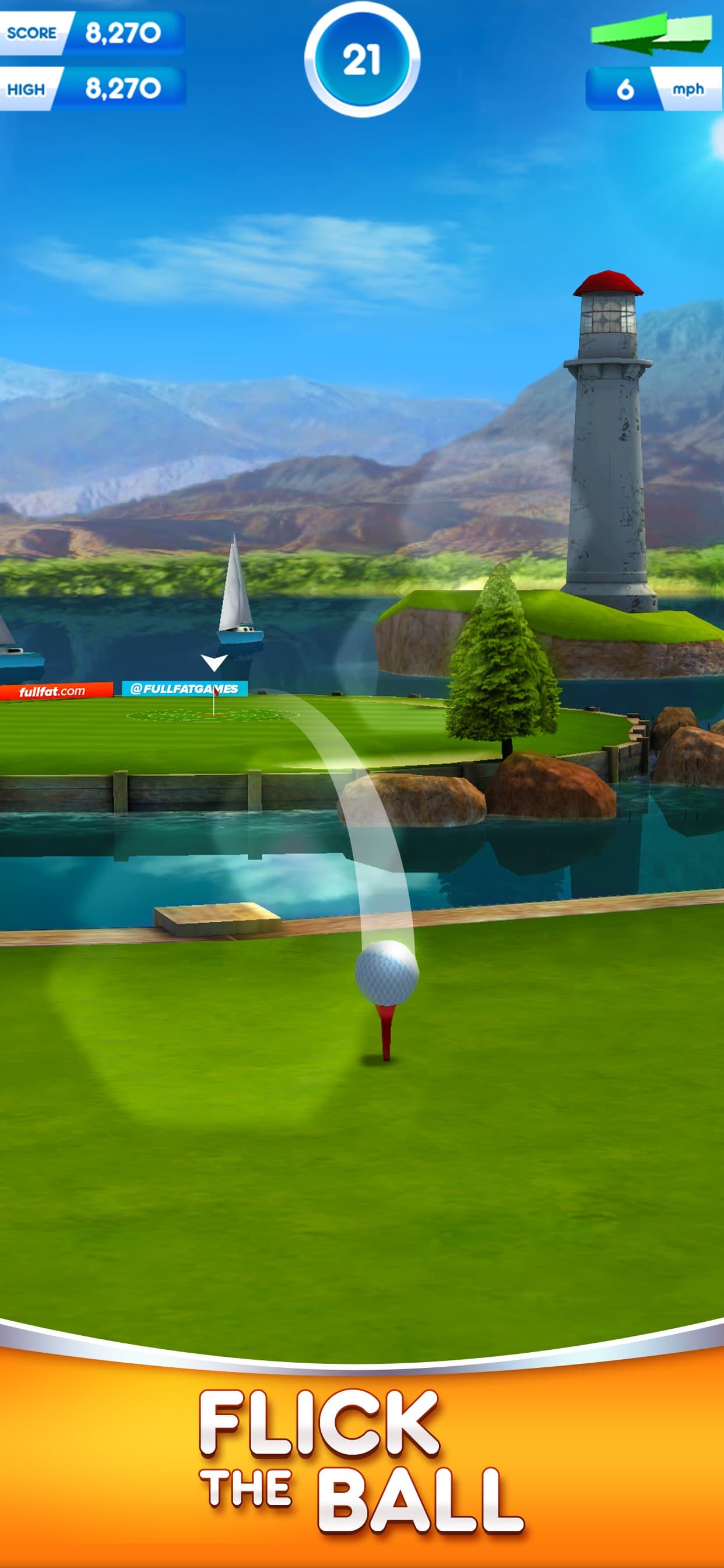 Flick Golf World Tour screenshot 1 - screenshot