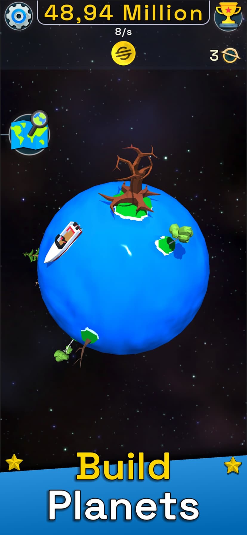 Planet Evolution: Idle Clicker screenshot 1 - screenshot