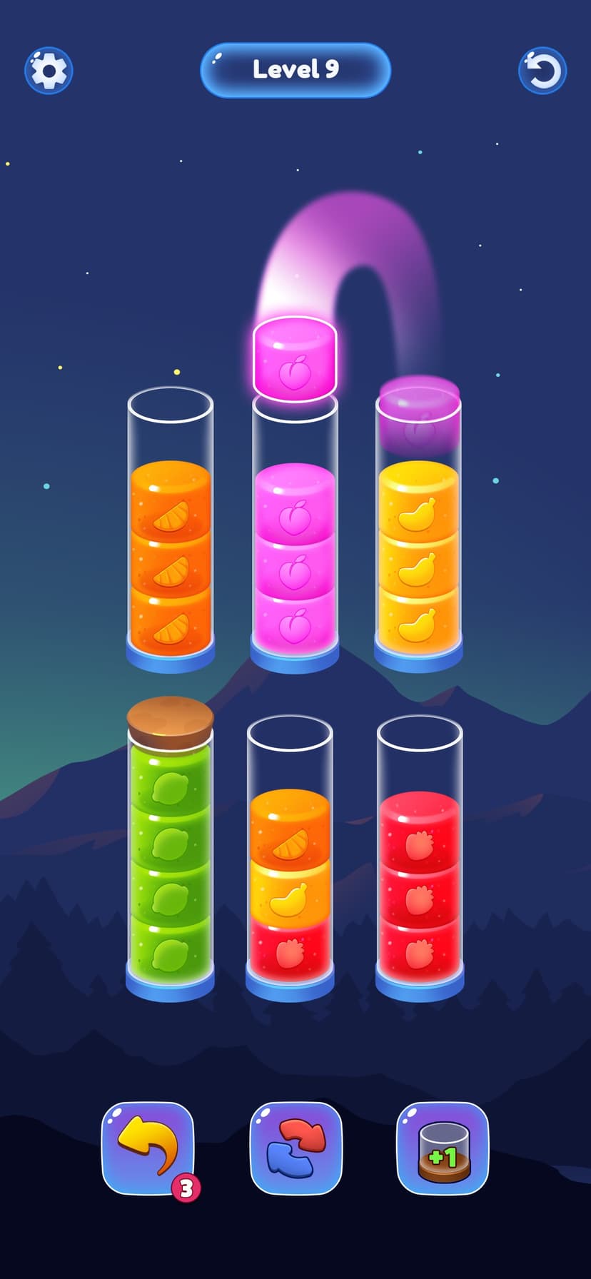 Candy Sort: Color Puzzle Game screenshot 2 - screenshot
