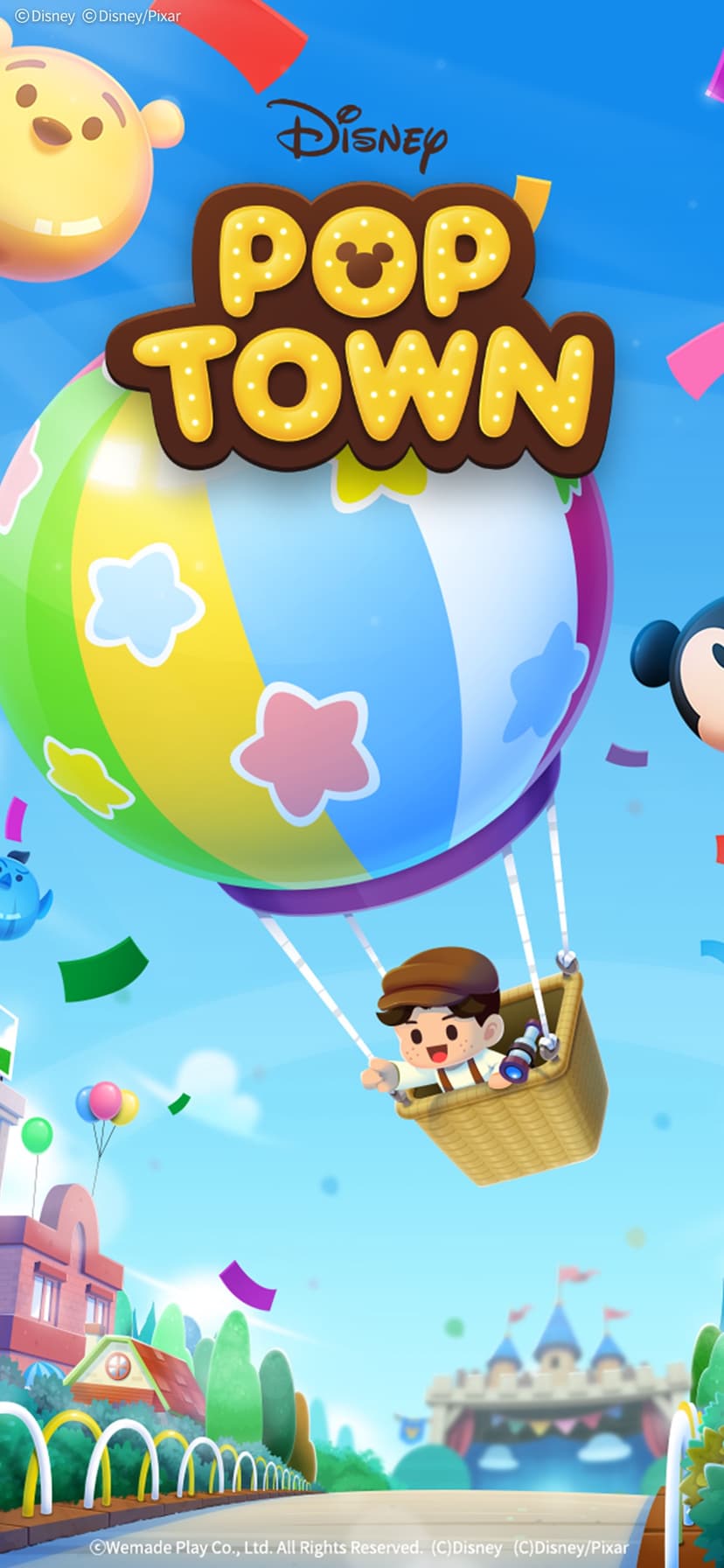 Disney Pop Town! Match 3 Games screenshot 1 - screenshot