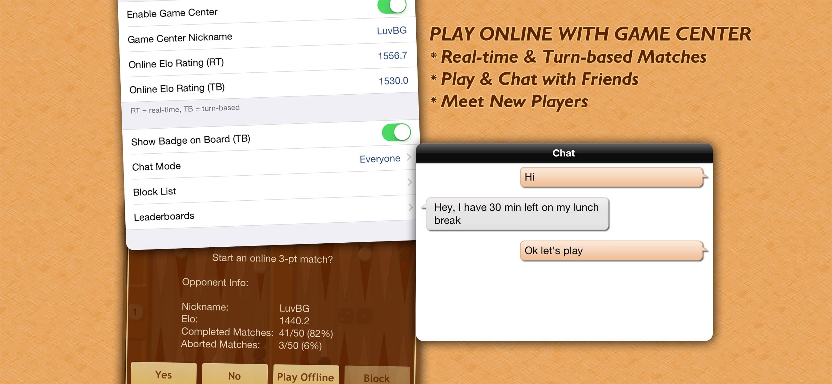 Backgammon NJ screenshot 3 - screenshot
