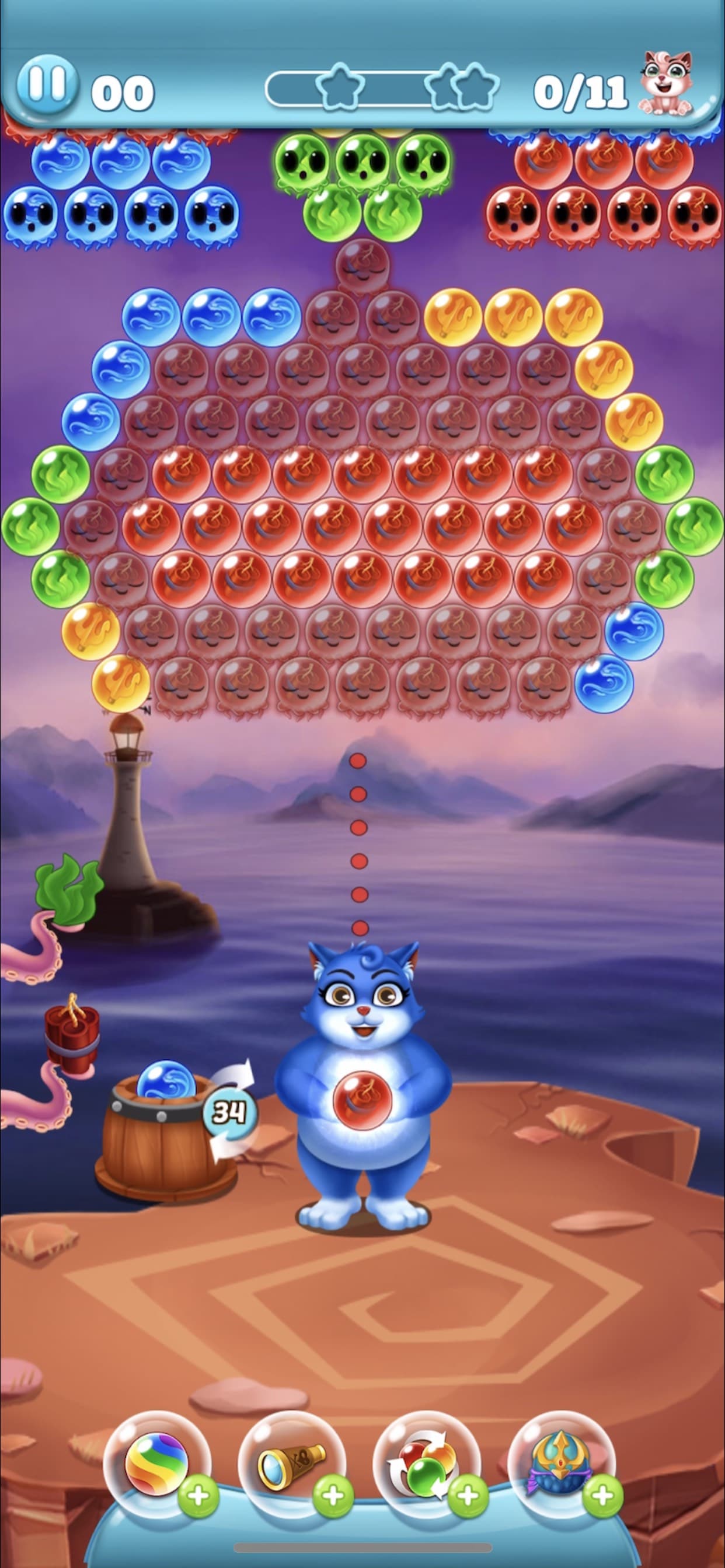 Cat Pop Island: Bubble Shooter screenshot 8 - screenshot