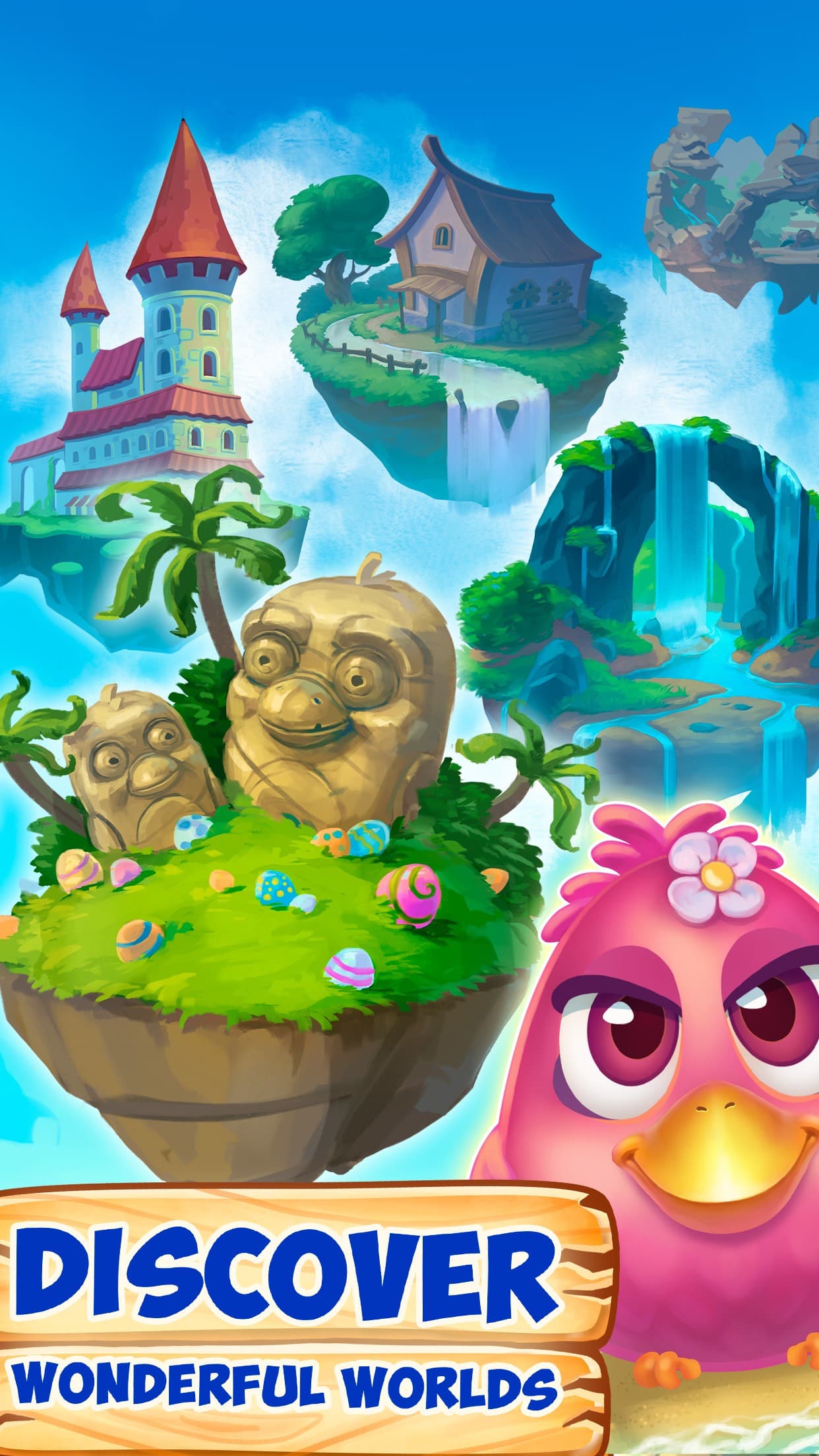 Bubble Birds 4: Match 3 Puzzle Shooter Game screenshot 2 - screenshot