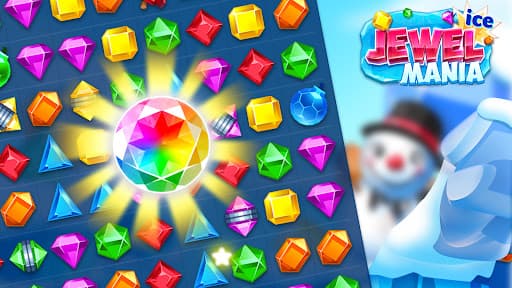 Jewel Ice Mania:Match 3 Puzzle screenshot 1 - screenshot