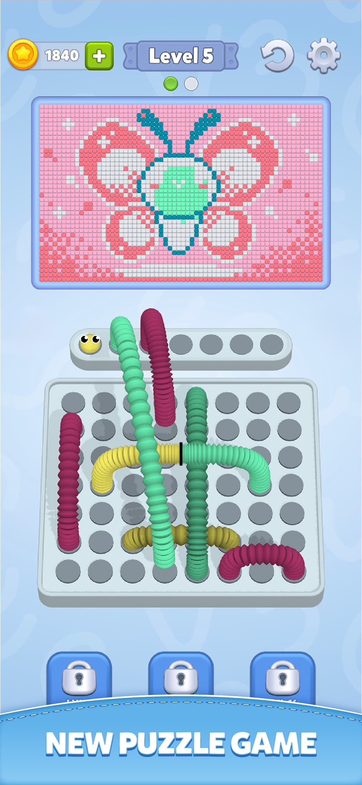 Wiggle Tangle - Thread Puzzle screenshot 7 - screenshot