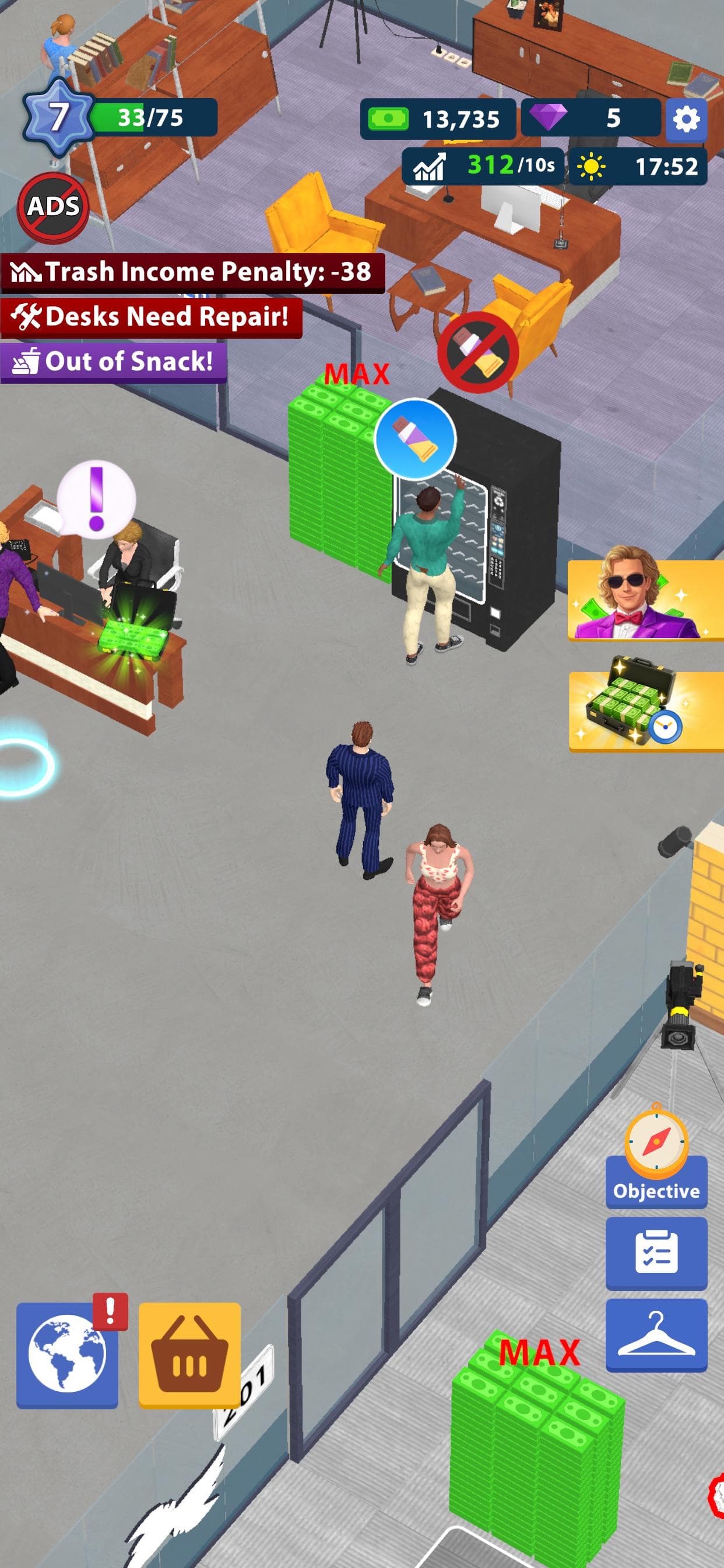 Office Life!: Tycoon Games screenshot 6 - screenshot