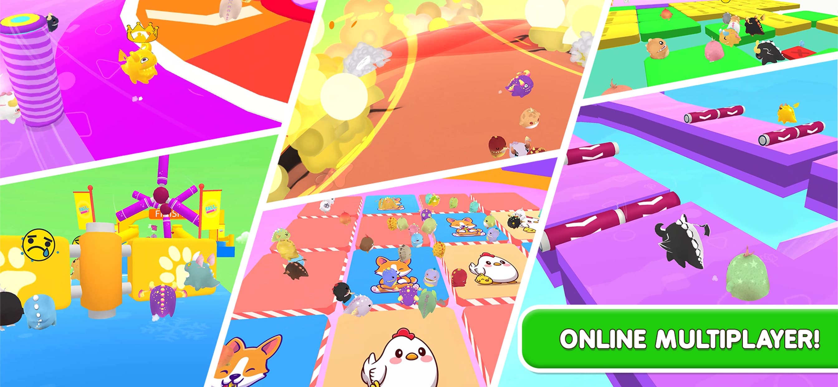 Fall.io - Race of Dino screenshot 1 - screenshot