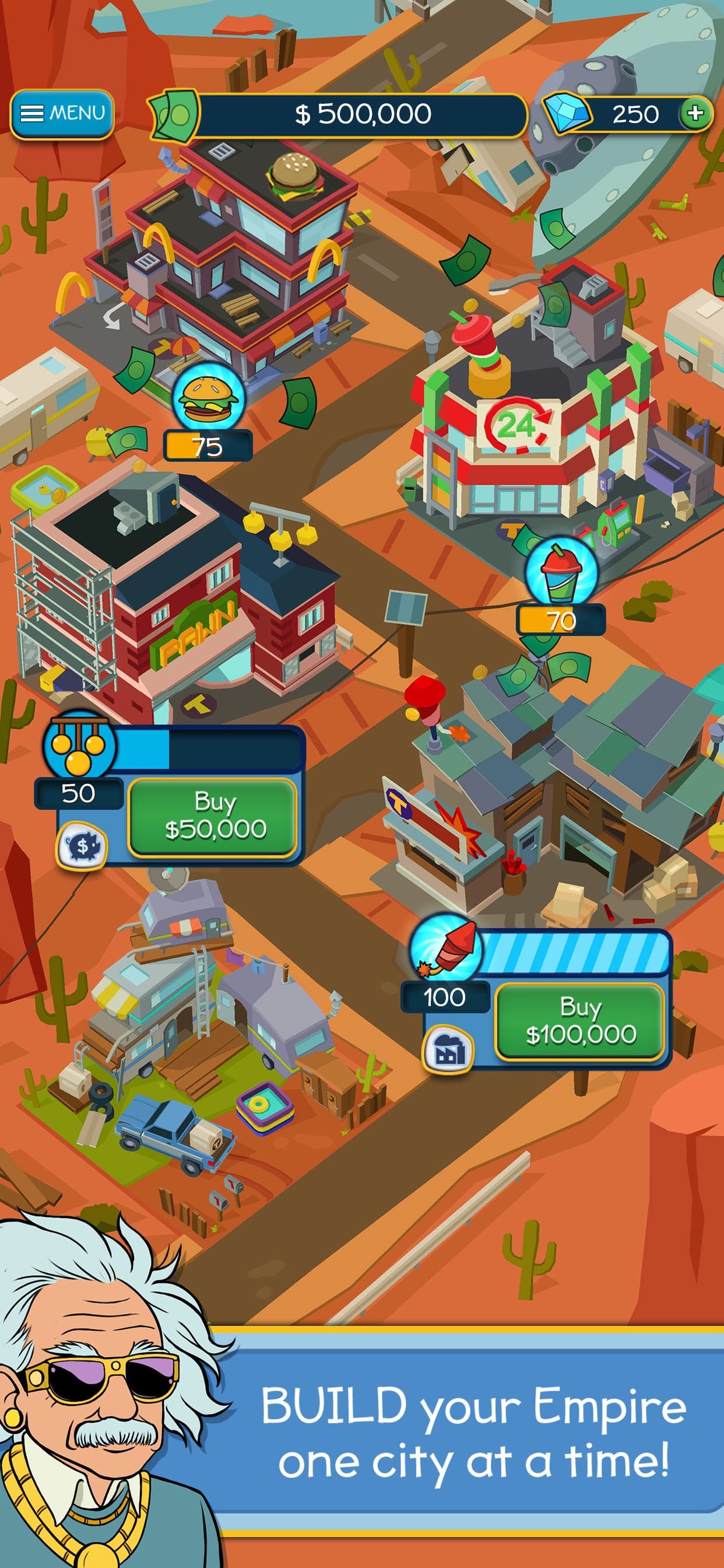 Taps to Riches screenshot 1 - screenshot