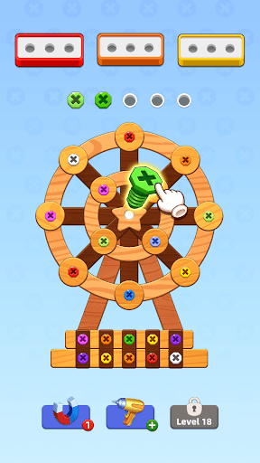 Wood Screw Puzzle - Bolts Sort screenshot 34 - screenshot