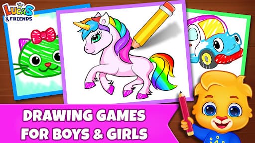 Drawing Games: Draw & Color screenshot 25 - screenshot