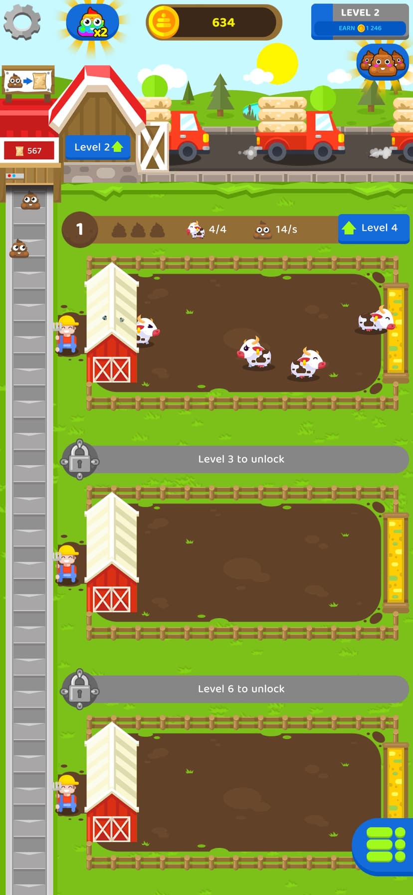 Fertilizer Farm: Idle Tycoon screenshot 1 - screenshot