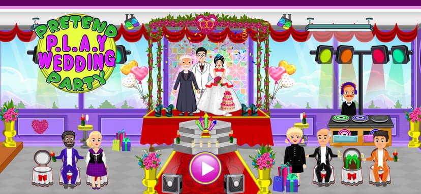 Pretend Town Wedding Party screenshot 4 - screenshot