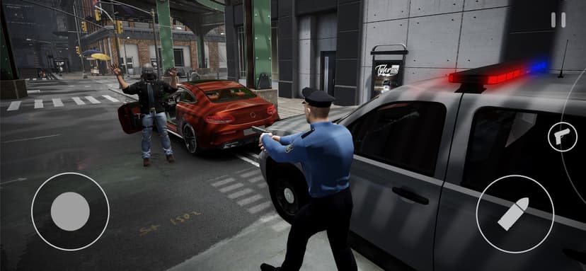 Cop Car Police Simulator Chase screenshot 1 - screenshot