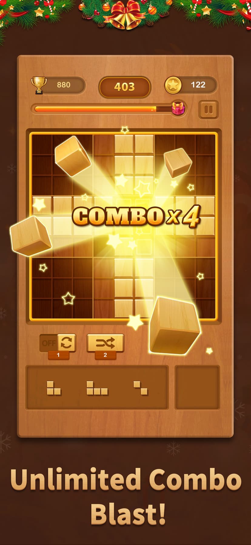 Wood Block Puzzle - Block Game screenshot 3 - screenshot