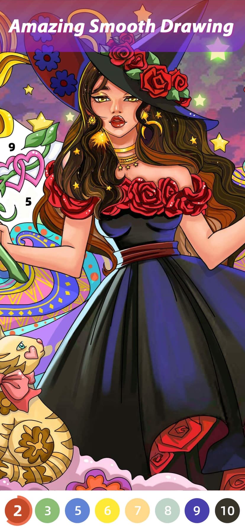 Sweet Coloring：Color by Number screenshot 3 - screenshot
