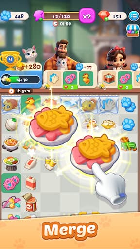 Meowment: Merge & Makeover screenshot 13 - screenshot