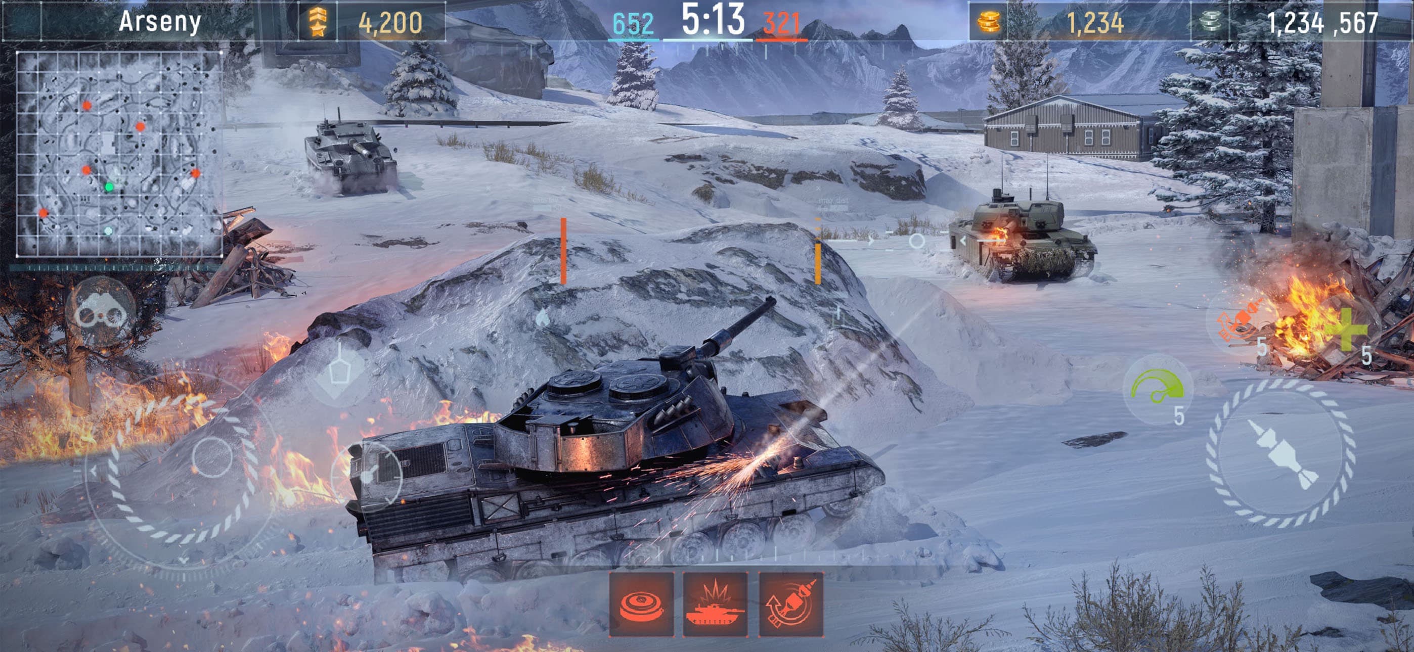 Modern Tanks: Military Battle screenshot 5 - screenshot