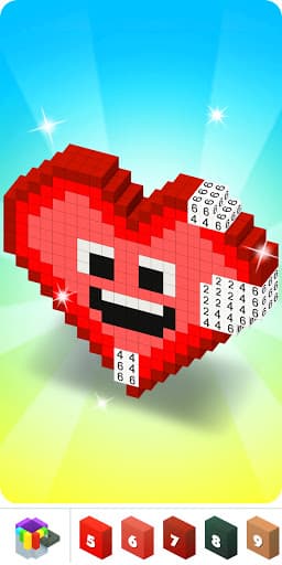 Voxly: 3D Color by Number. screenshot 4 - screenshot