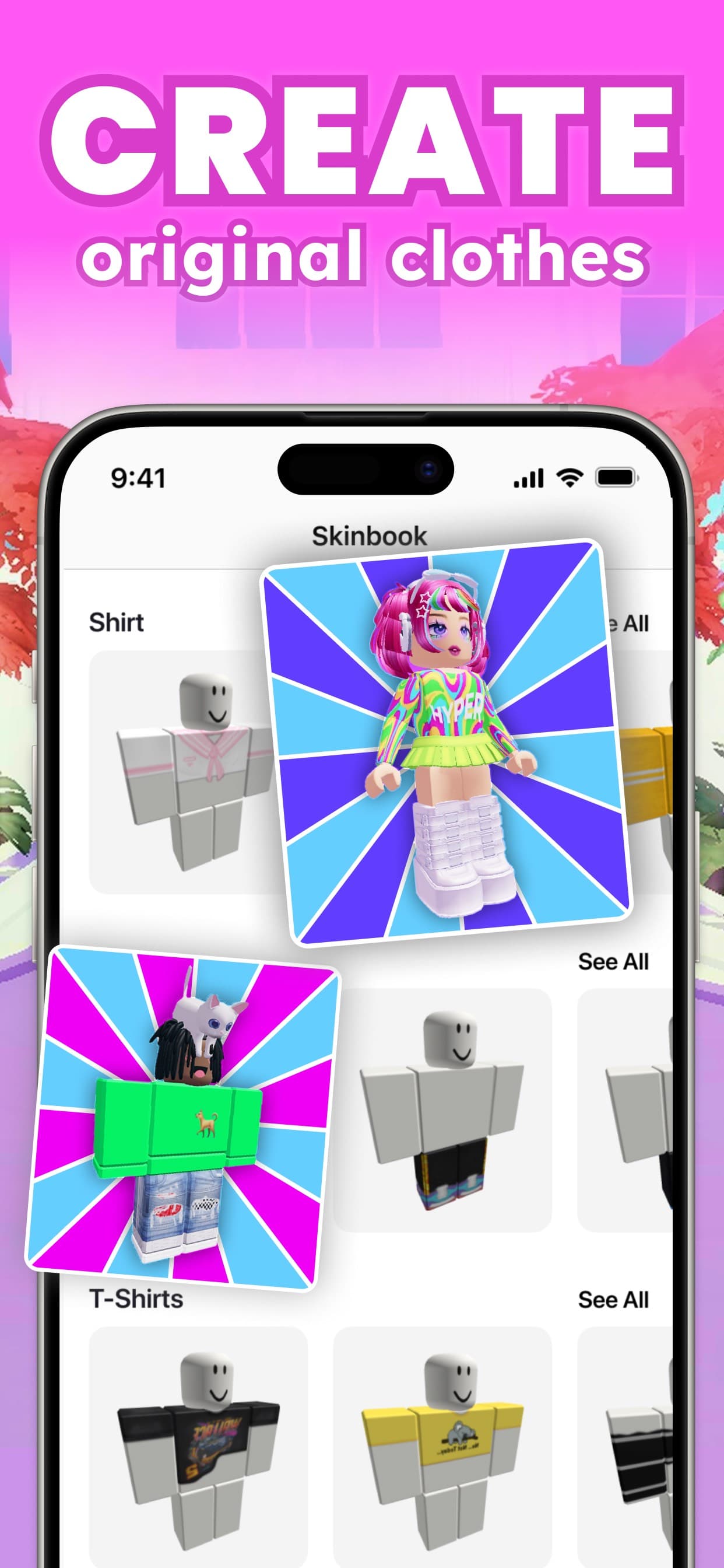 Skins & Avatars Clothes Maker screenshot 5 - screenshot