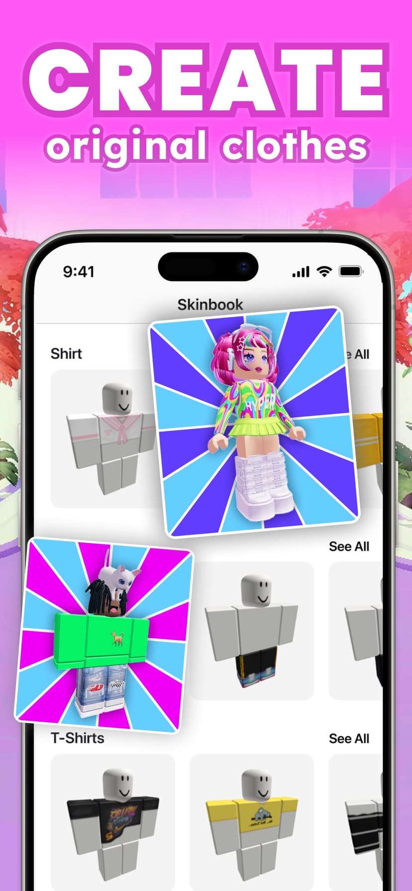 Skins & Avatars Clothes Maker screenshot 5 - screenshot