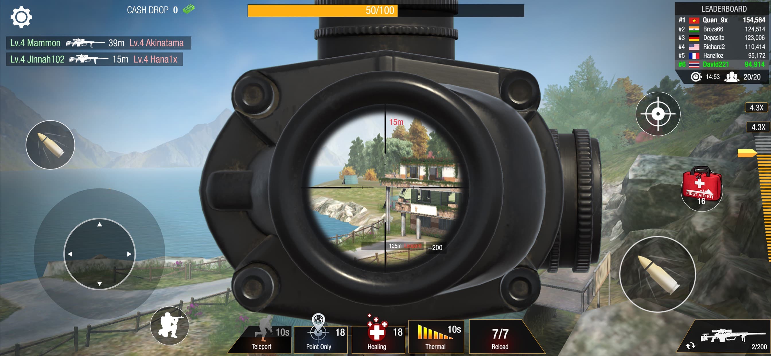Sniper 3D: Bullet Strike PvP screenshot 3 - screenshot