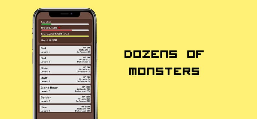 Simplest RPG Game - Text Story screenshot 3 - screenshot