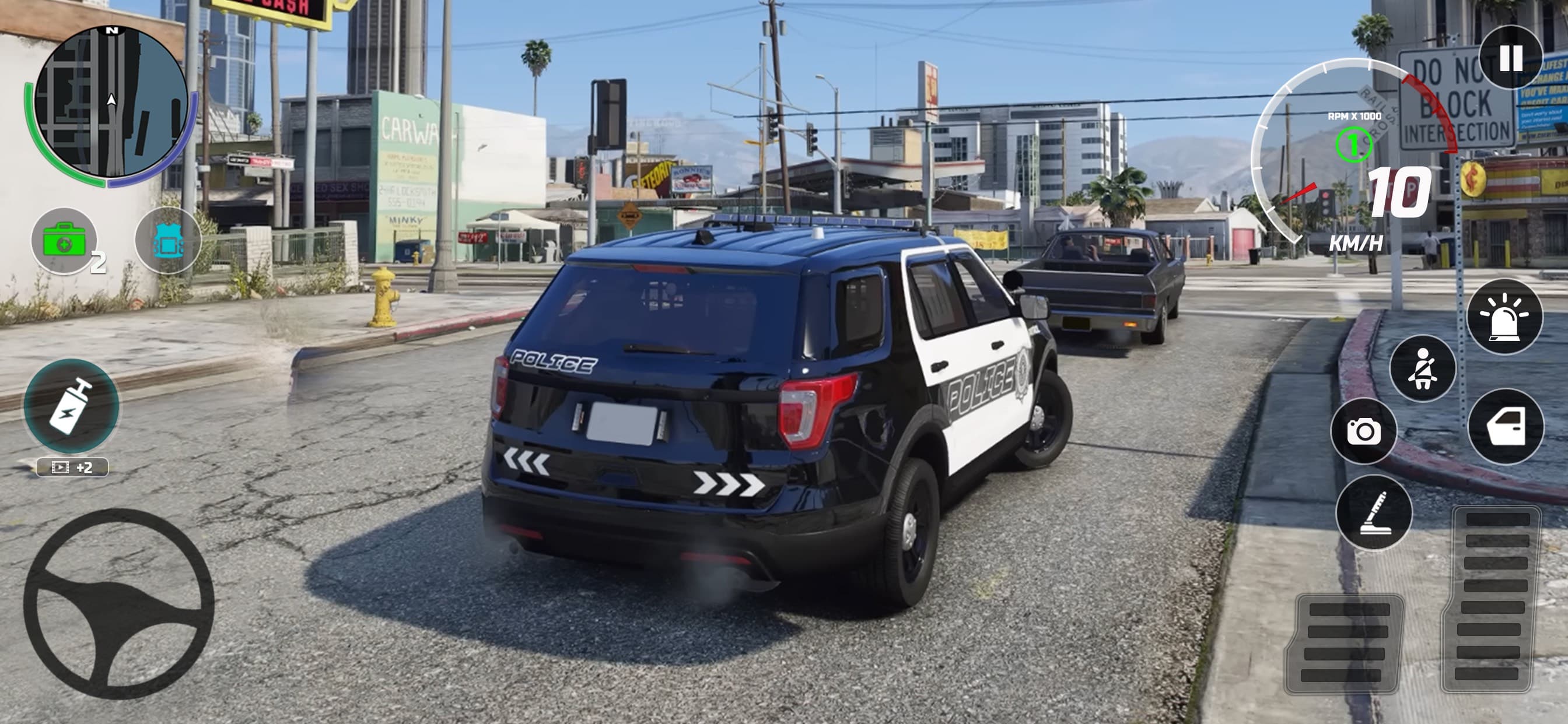 Police Van Driver Games Chase screenshot 5 - screenshot