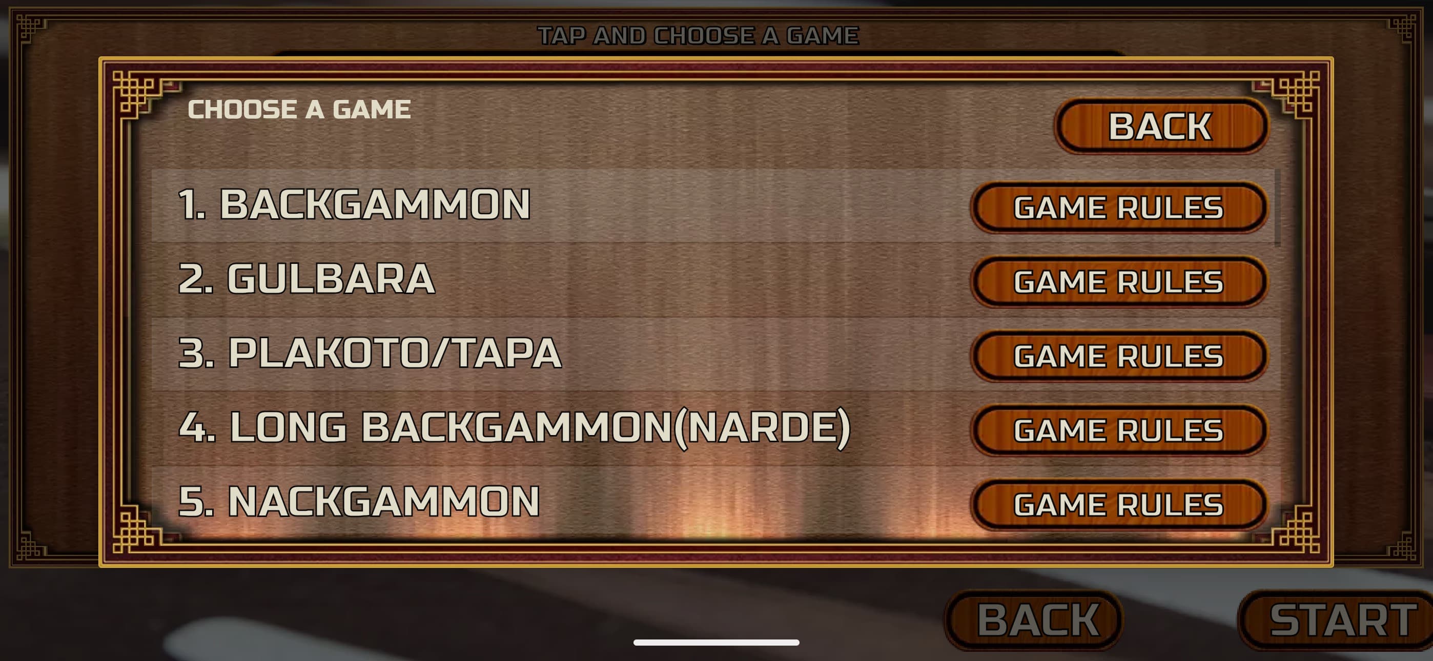 Backgammon 18 Online & Offline screenshot 2 - screenshot