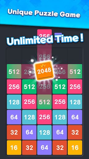 Drop Merge : Number Puzzle screenshot 1 - screenshot