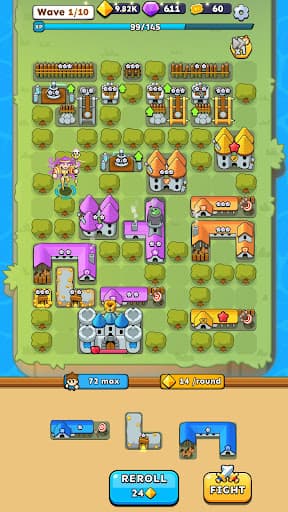 Fortress Merge: Puzzle Defense screenshot 7 - screenshot