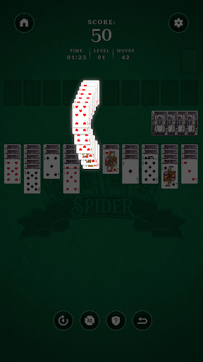 Spider Solitaire Adventure screenshot 6 - screenshot