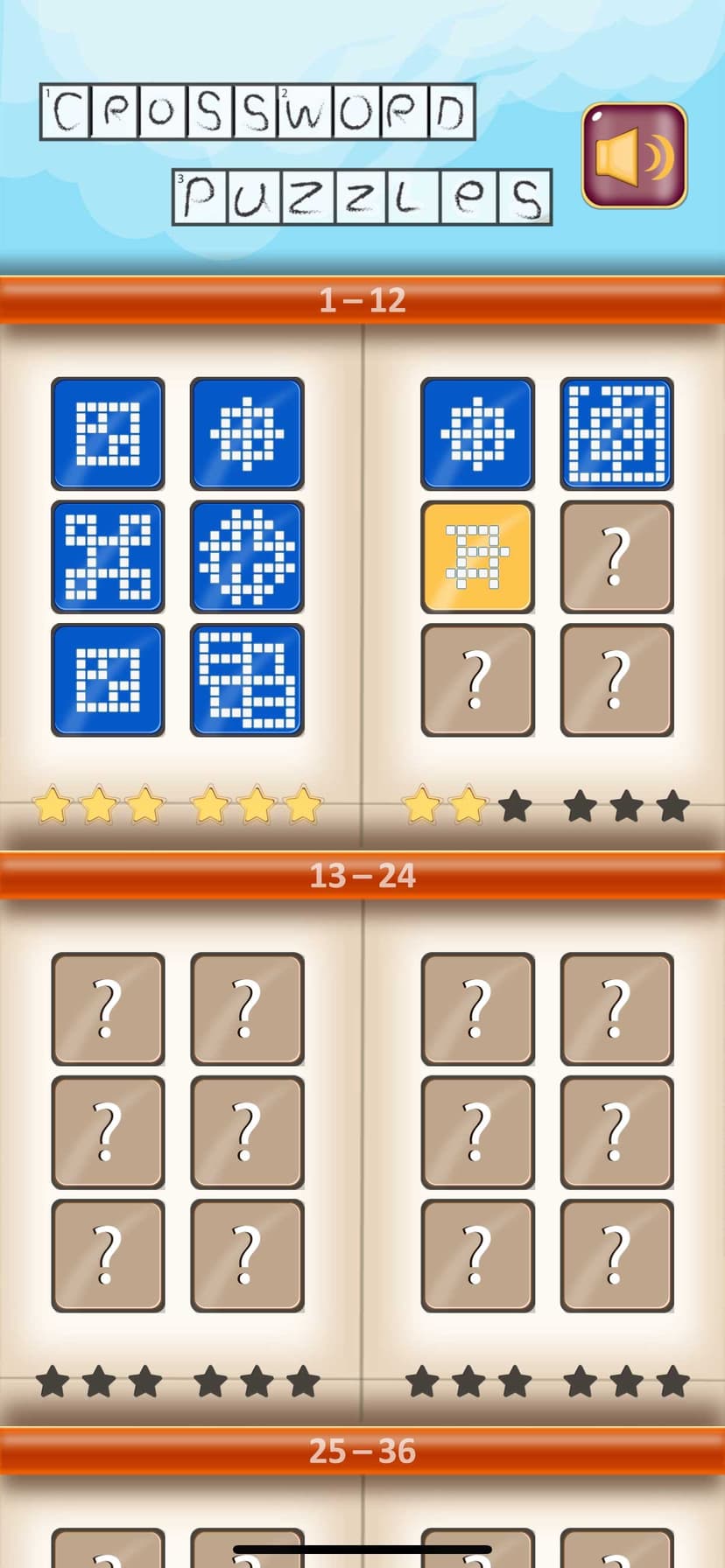 Crossword Puzzles... screenshot 1 - screenshot