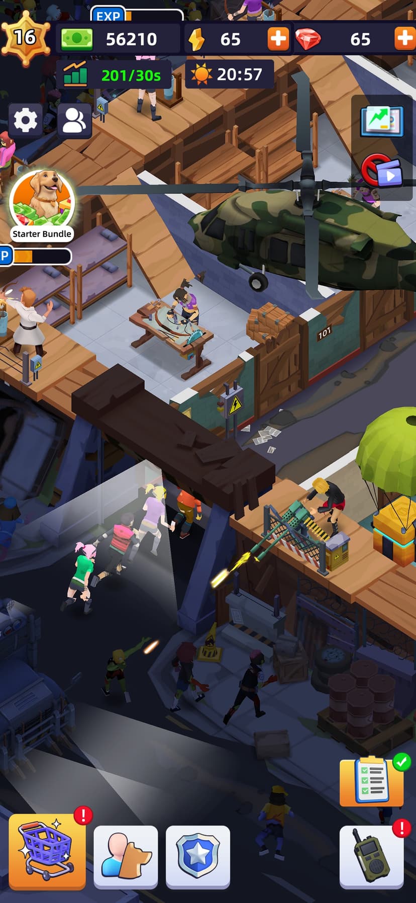 Idle Survivor Fortress Tycoon screenshot 4 - screenshot