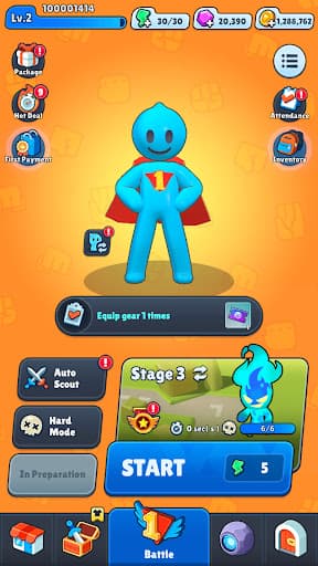 Smashero.io - Hack n slash RPG screenshot 4 - screenshot