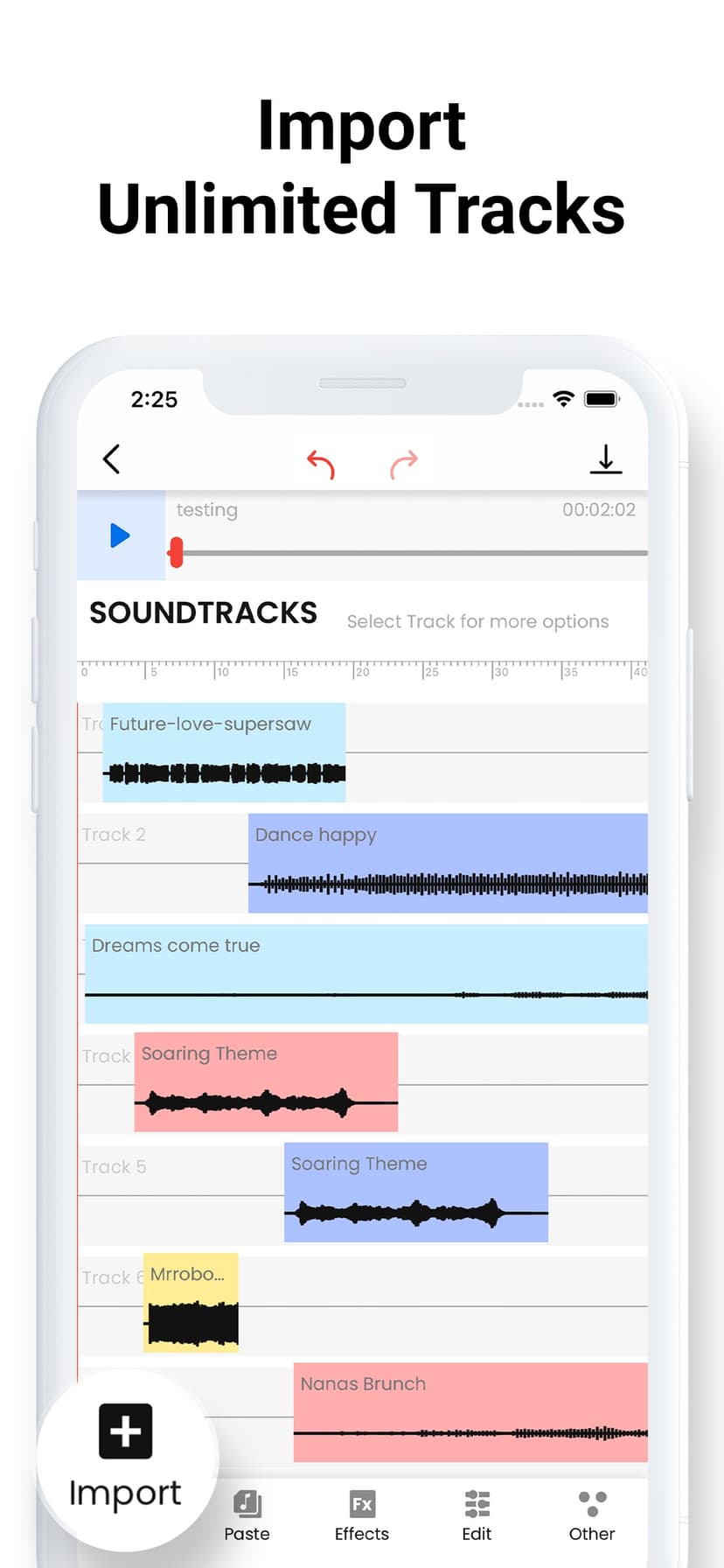 Music Editor: DJ Mixing Studio screenshot 3 - screenshot
