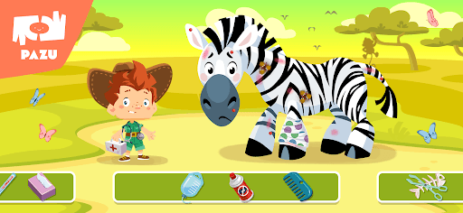 Safari Vet Care Games For Kids screenshot 5 - screenshot