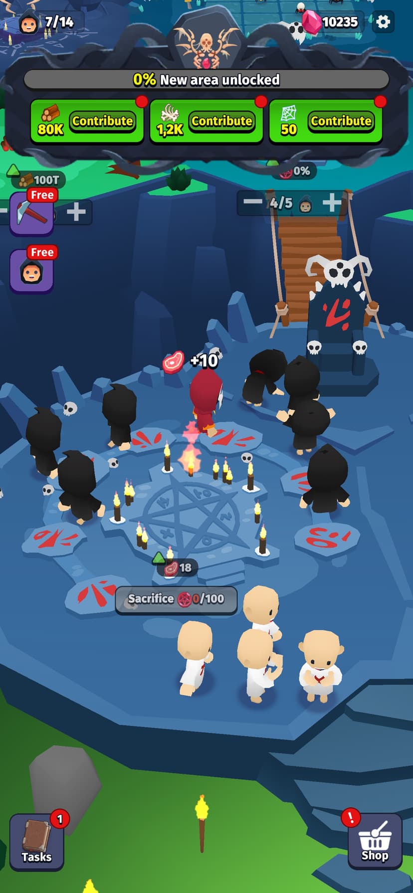 Idle Cult Empire — Evil Tycoon screenshot 5 - screenshot