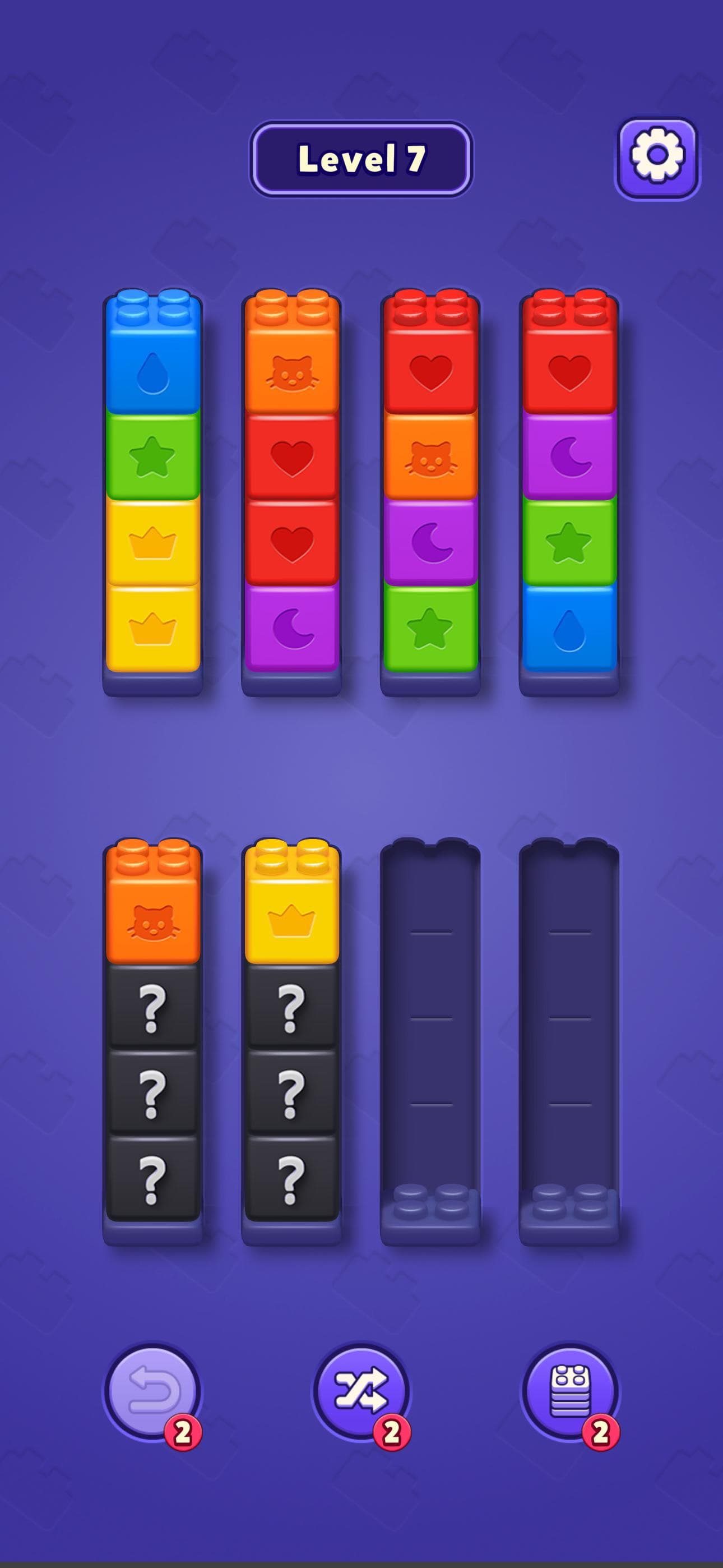 Colorful Sort - Block Puzzle screenshot 1 - screenshot