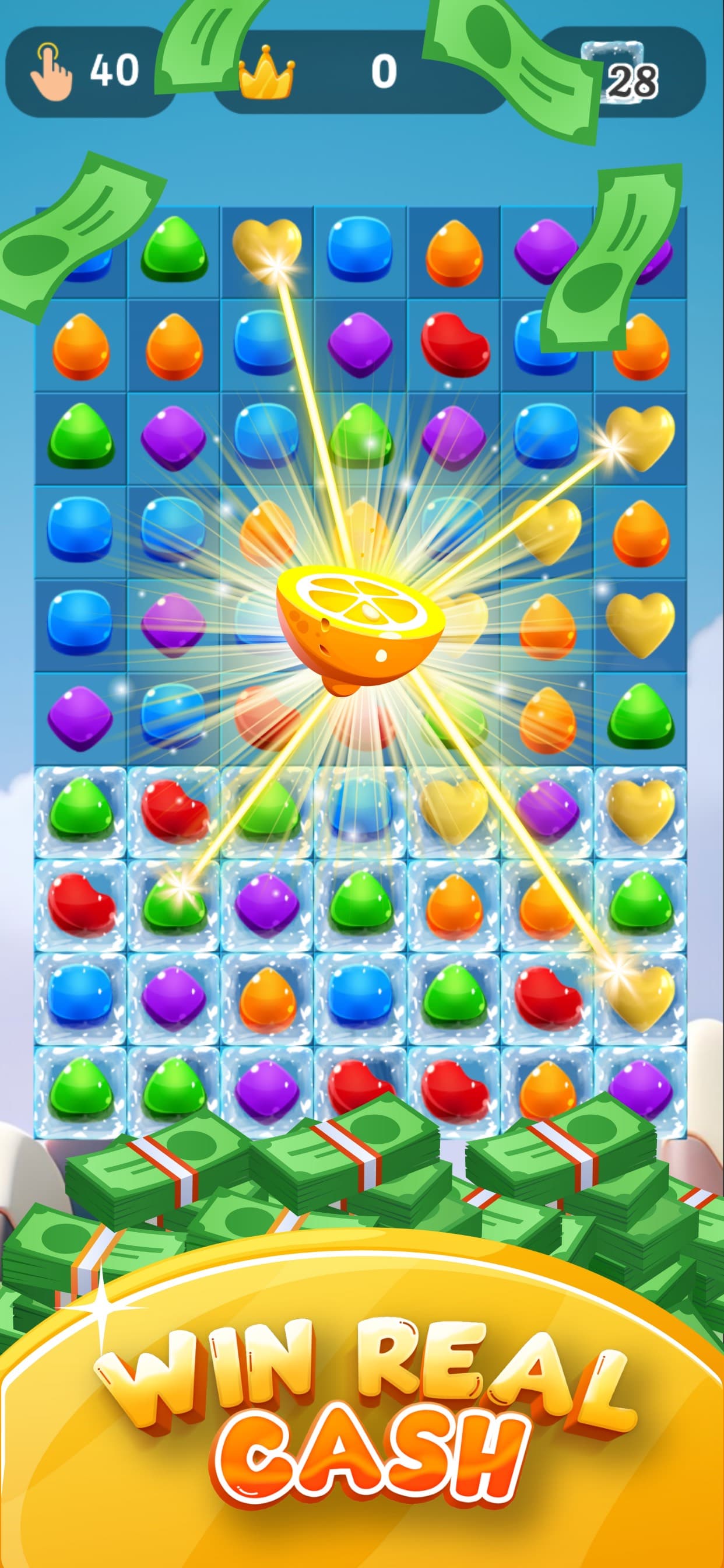 Sugar Cash Match3 Money Prizes screenshot 1 - screenshot