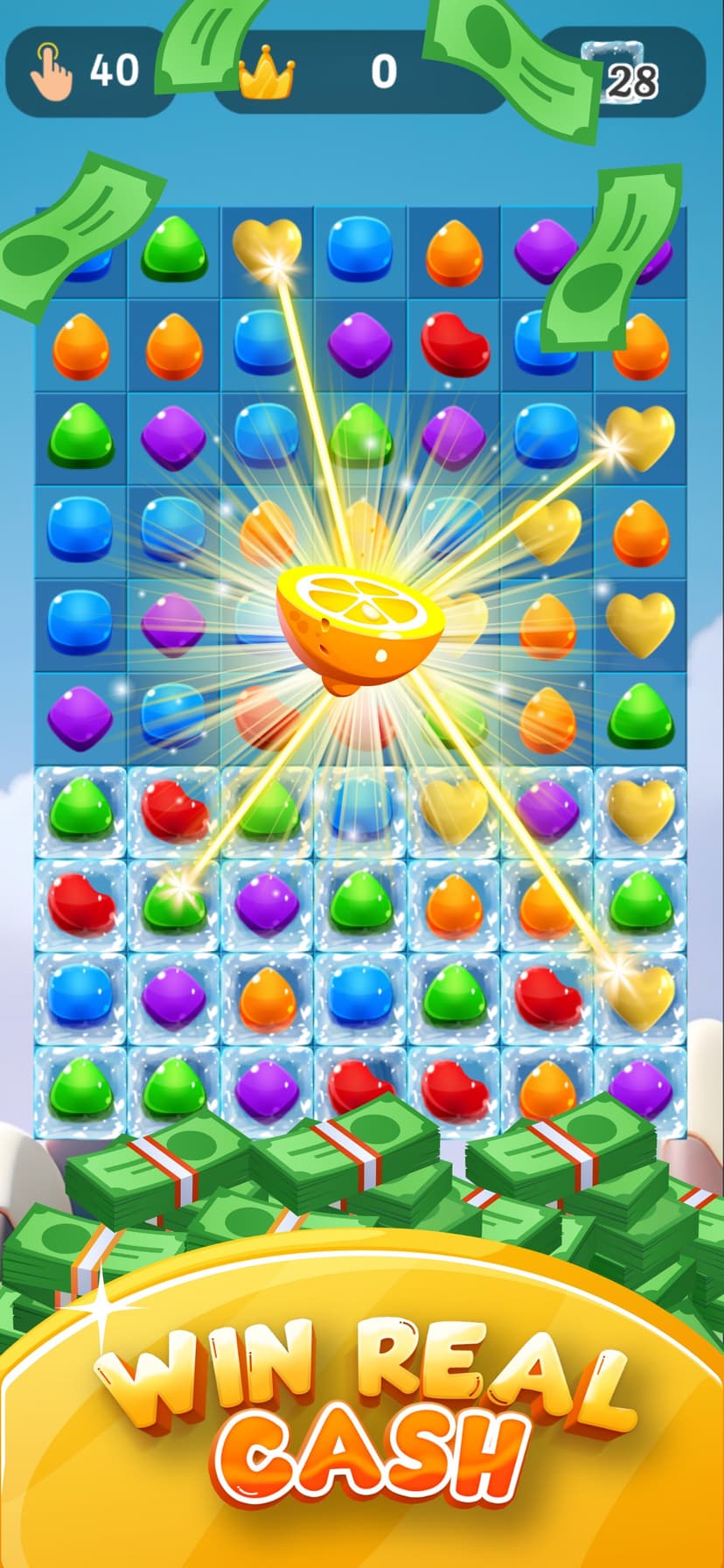 Sugar Cash Match3 Money Prizes screenshot 1 - screenshot
