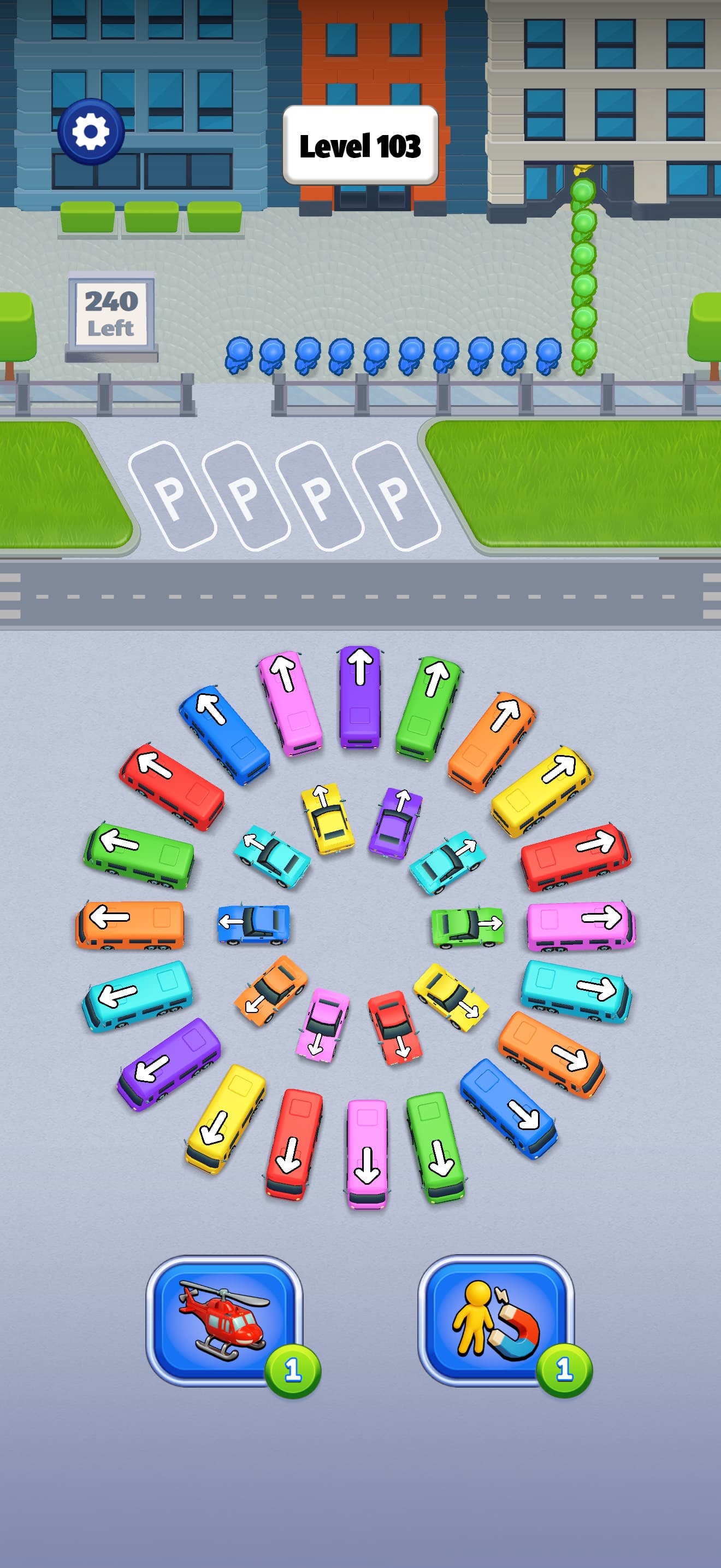 Bus Queue: Traffic Puzzle screenshot 1 - screenshot