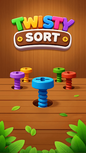 Twisty Sort: Screw Puzzle screenshot 1 - screenshot