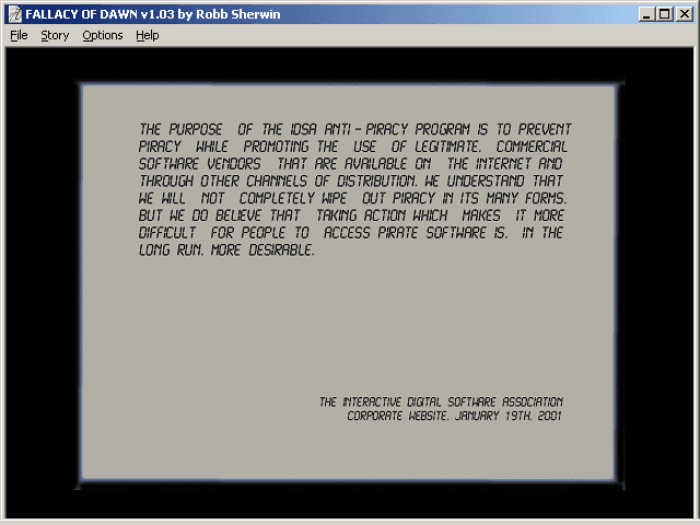 Null - screenshot