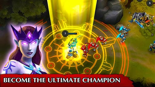 Legendary Heroes MOBA Offline screenshot 1 - screenshot