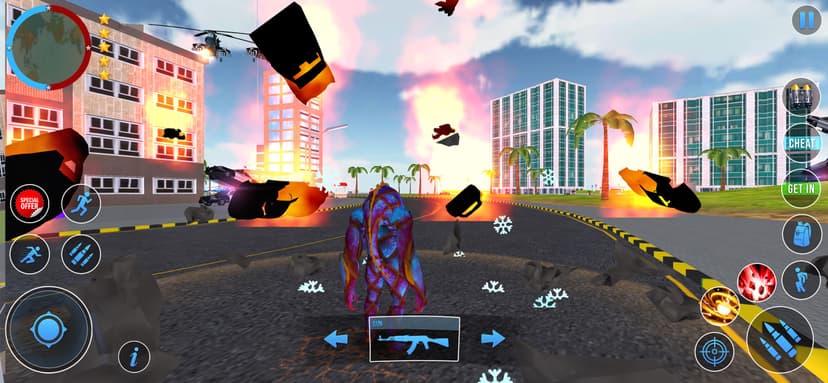 Gangster Fish Head:City Battle screenshot 7 - screenshot