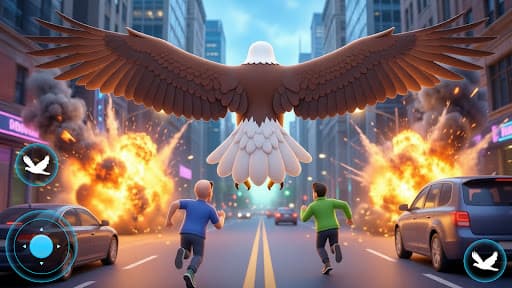 I am Naughty: Flying Sky Bird screenshot 4 - screenshot