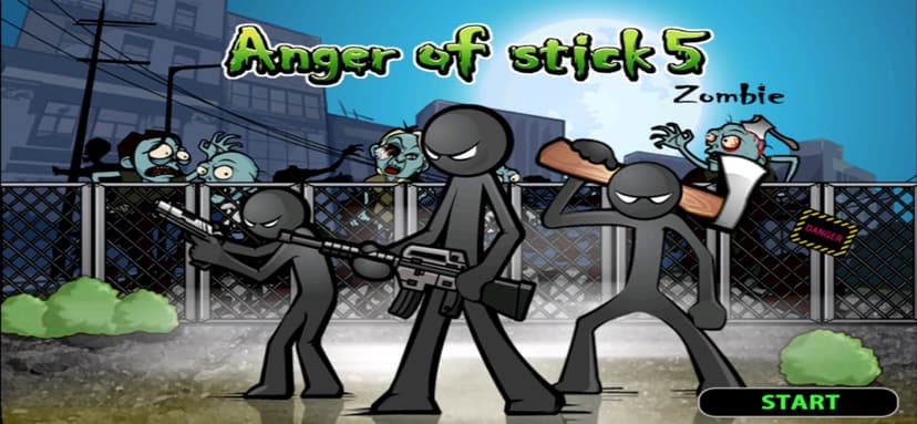 Anger of Stick 5 : zombie screenshot 1 - screenshot
