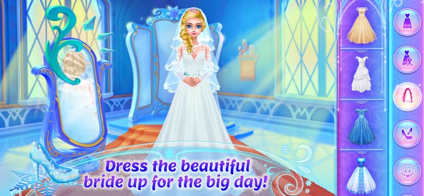 Ice Princess Royal Wedding Day screenshot 1 - screenshot