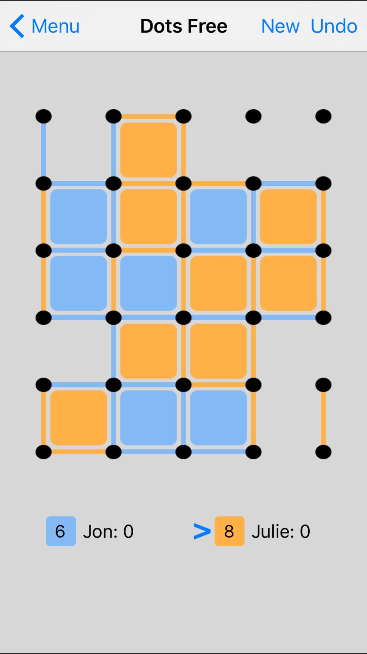 Dots + Boxes screenshot 1 - screenshot