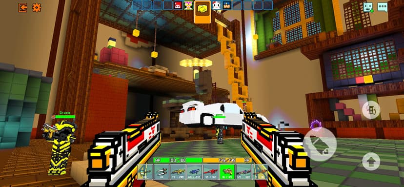 Cops N Robbers:Pixel Craft Gun screenshot 3 - screenshot